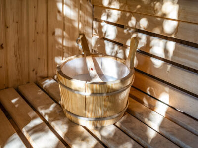 Sauna - Wooden Bucket