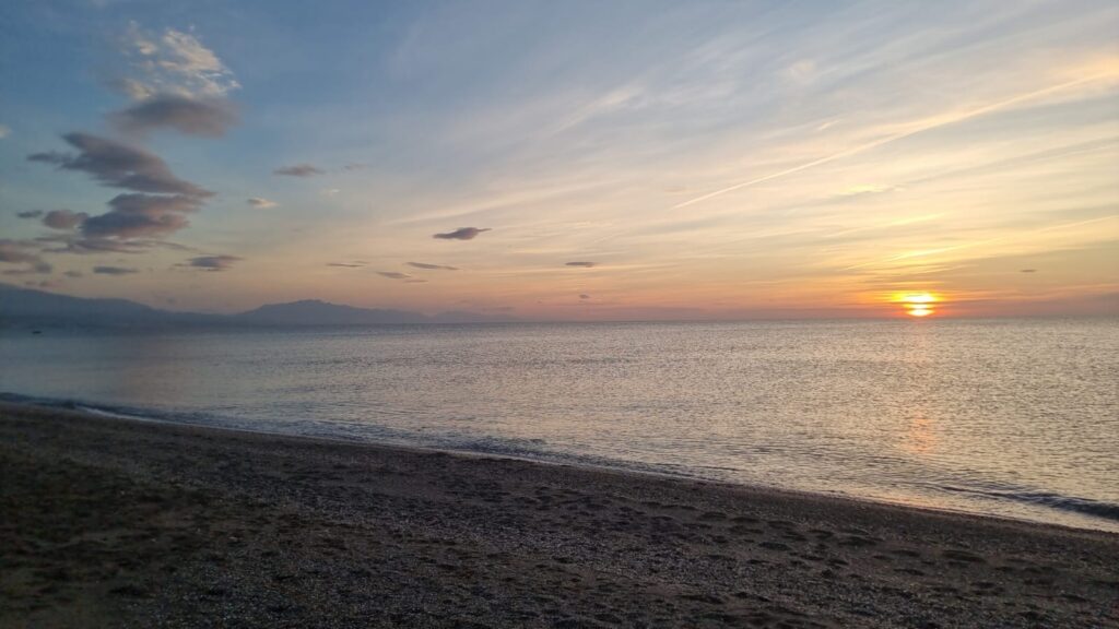 morning sunrise blue